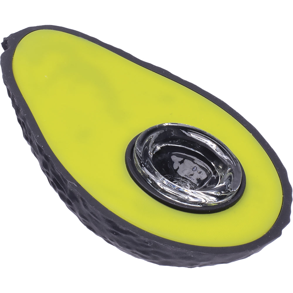 Avocado Silicone Pipe