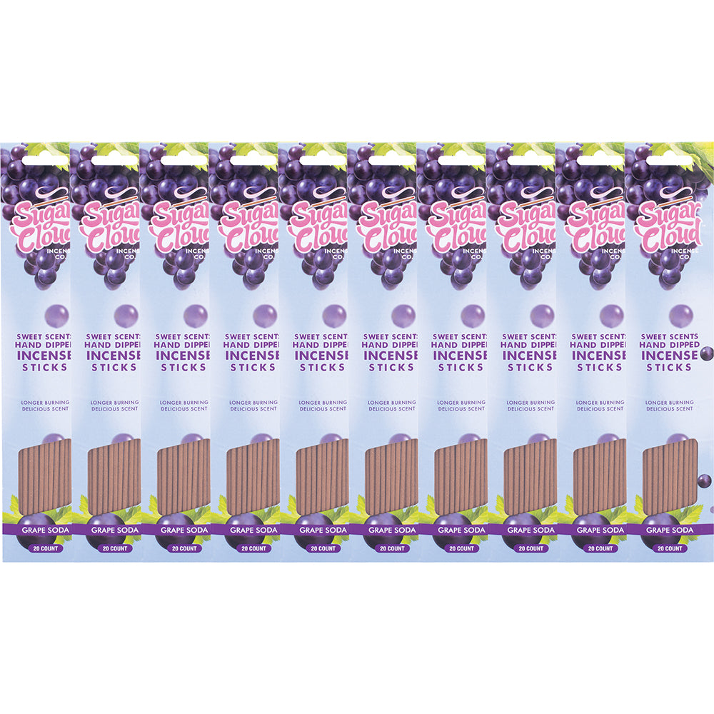 Grape Soda Sugar Cloud Incense (200 sticks)