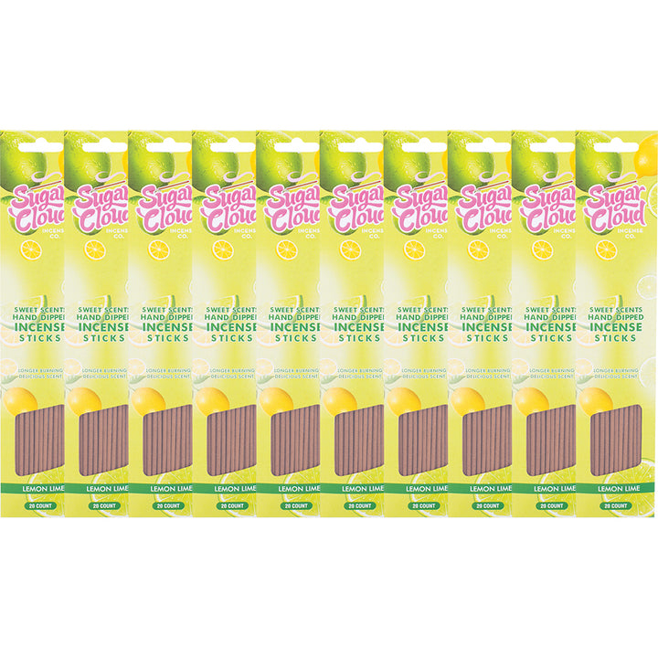 Lemon Lime Sugar Cloud Incense (200 sticks)