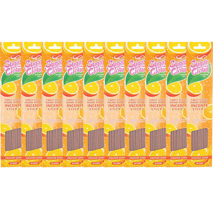 Orange Soda Sugar Cloud Incense (200 sticks)