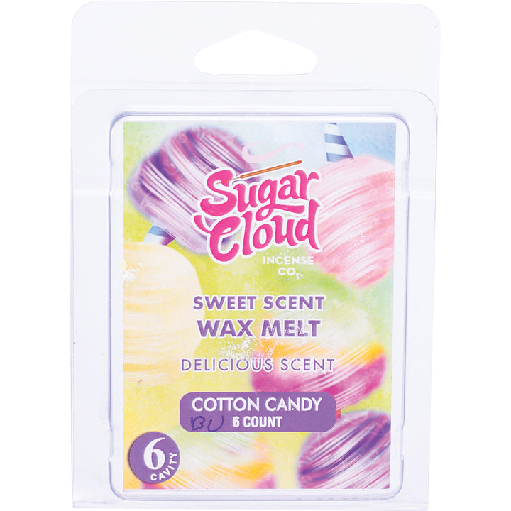 Cotton Candy Sugar Cloud Wax Melts (6 count)