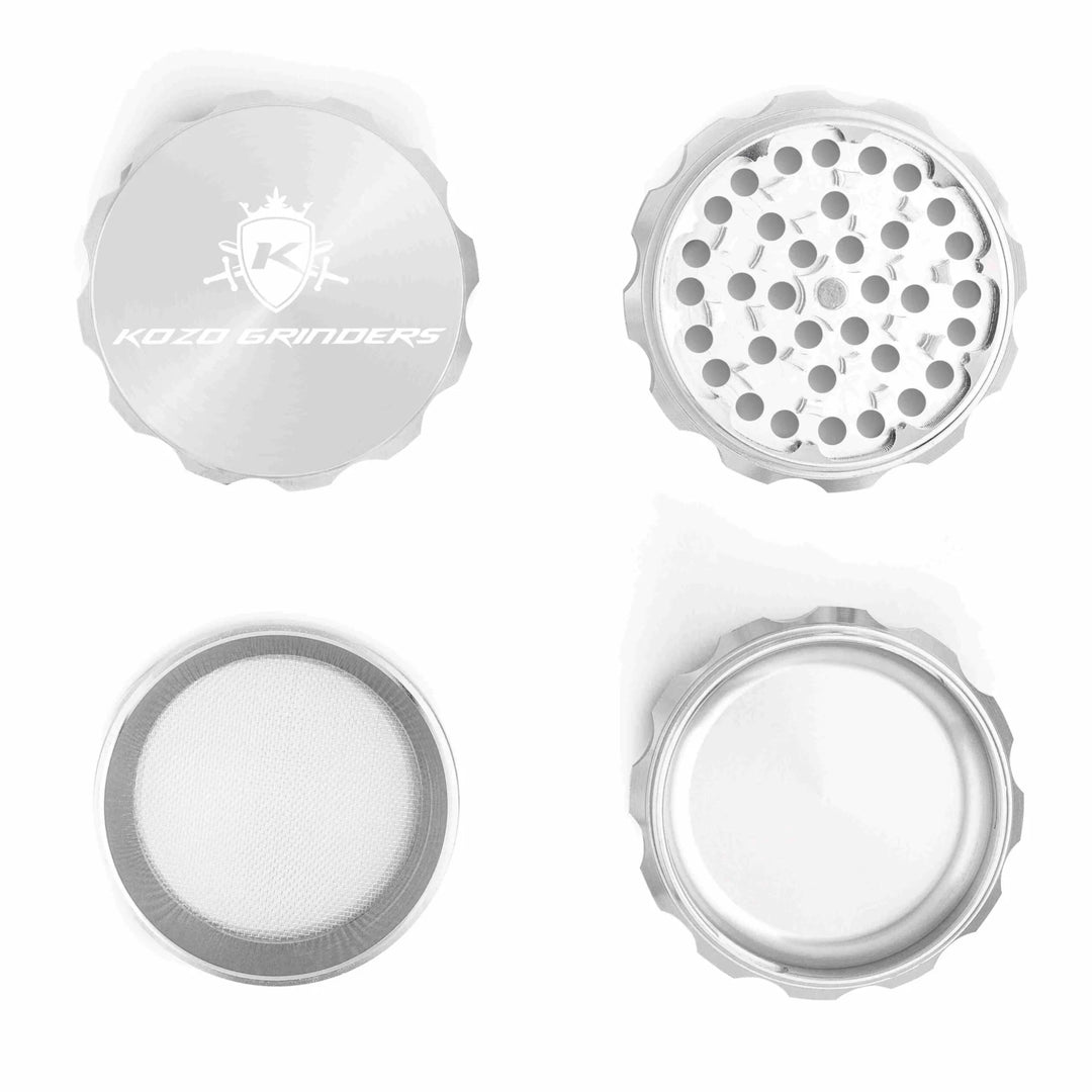Kozo Grinder 2.5" (Silver)