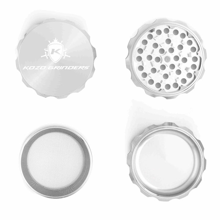 Kozo Grinder 2.5" (Silver)