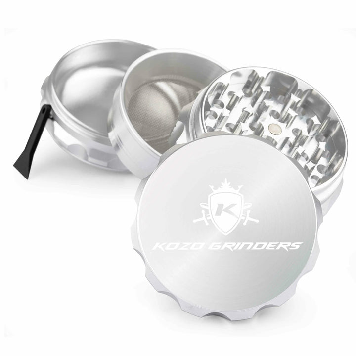 Kozo Grinder 2.5" (Silver)