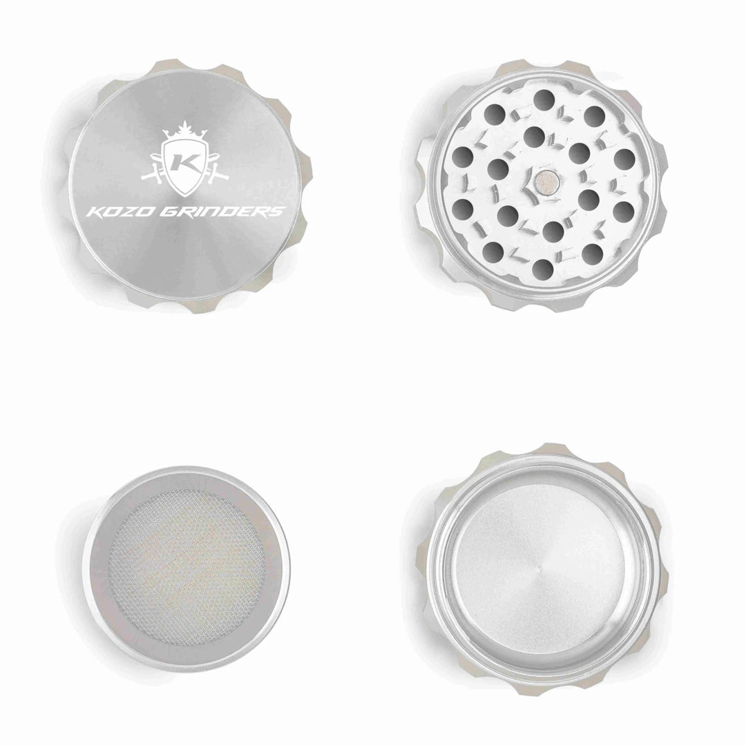 Kozo Grinder 2" (Silver)