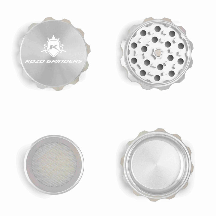 Kozo Grinder 2" (Silver)