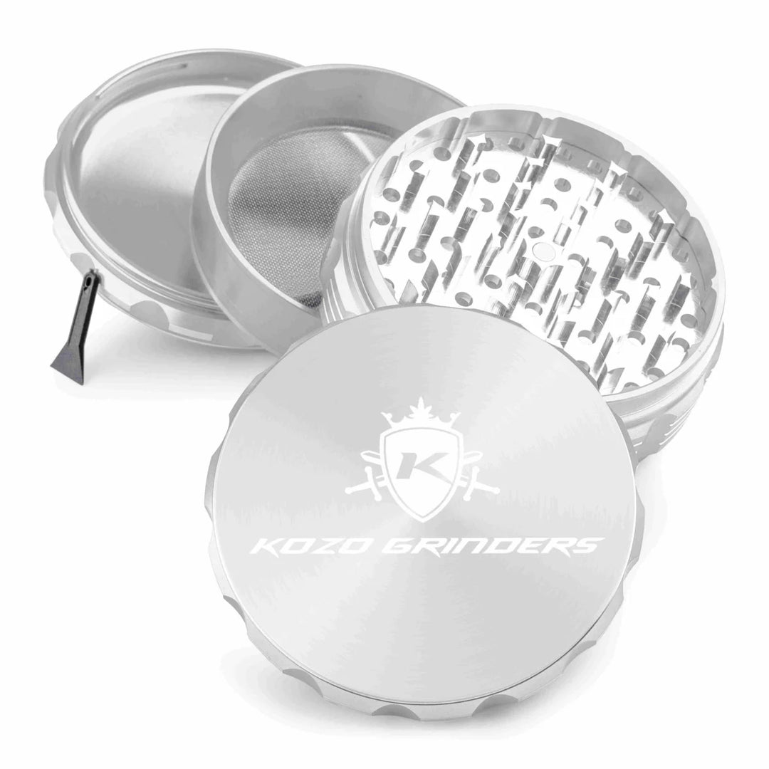 Kozo Grinder 4" (Silver)
