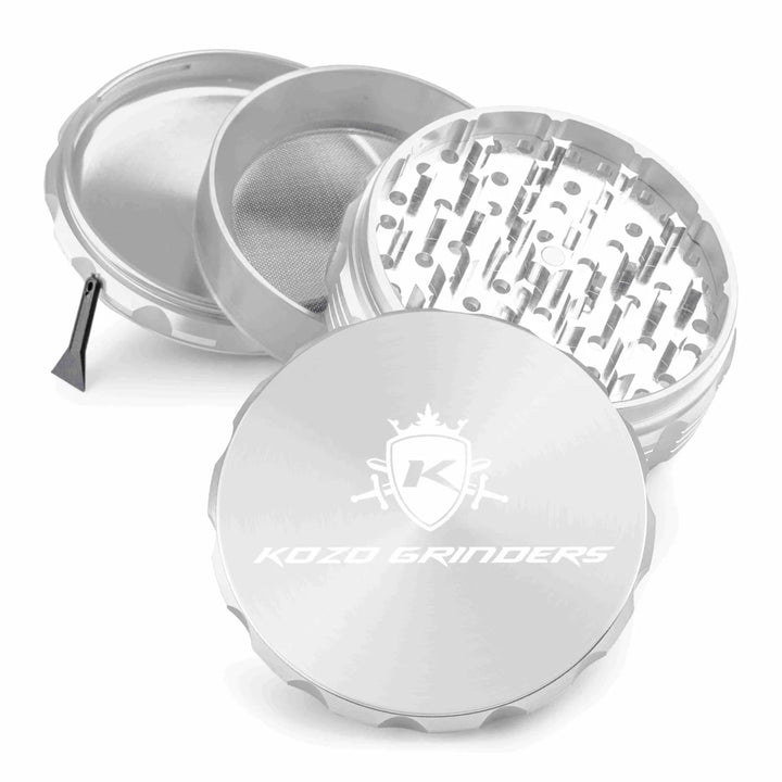 Kozo Grinder 4" (Silver)