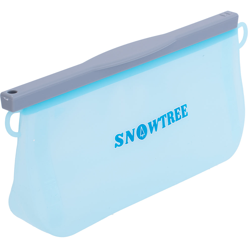 Silicone Soak and Seal Bag side view