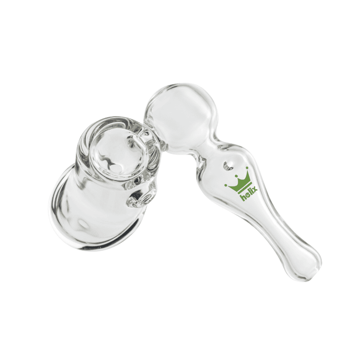 Helix Glass Solo Sidecar Pipe (Green)
