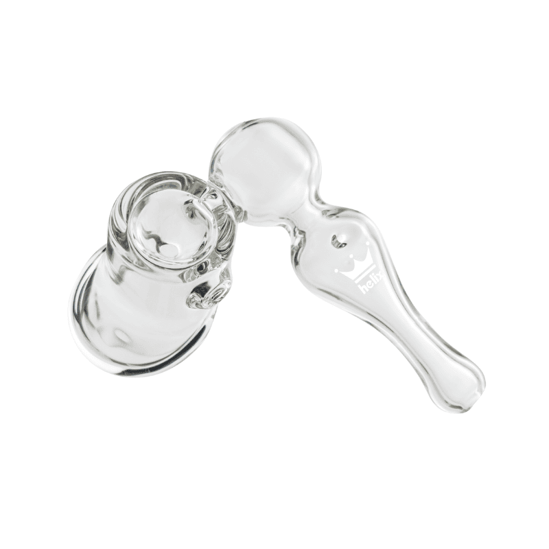 Helix Glass Solo Sidecar Pipe (White)