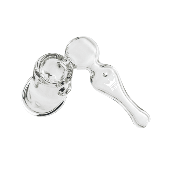 Helix Glass Solo Sidecar Pipe (White)
