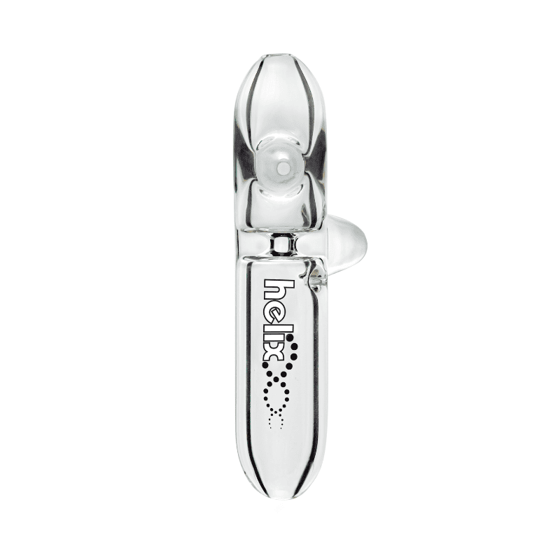 Helix Glass Steamroller (White)