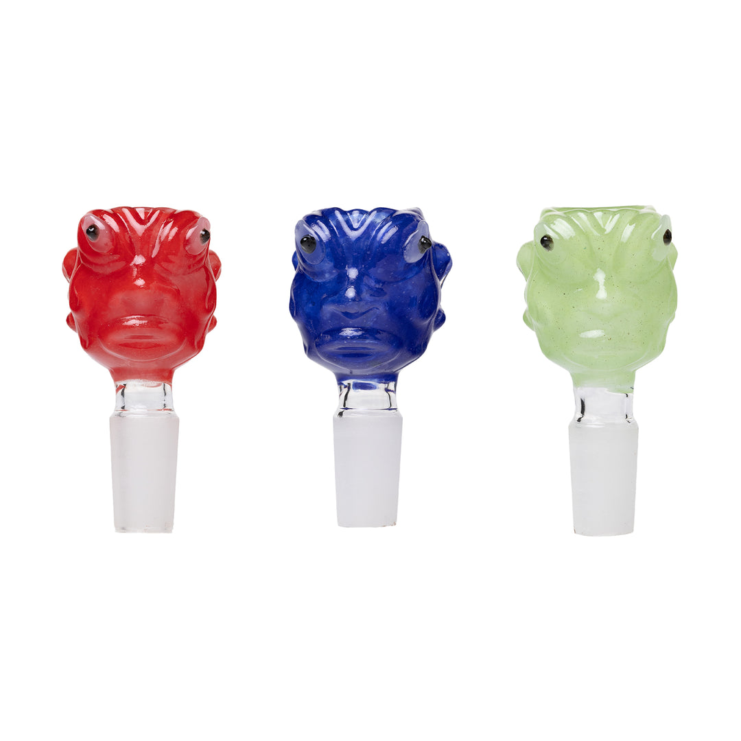 Human Grade Fish Head Bowls (14mm) (3-Pack)
