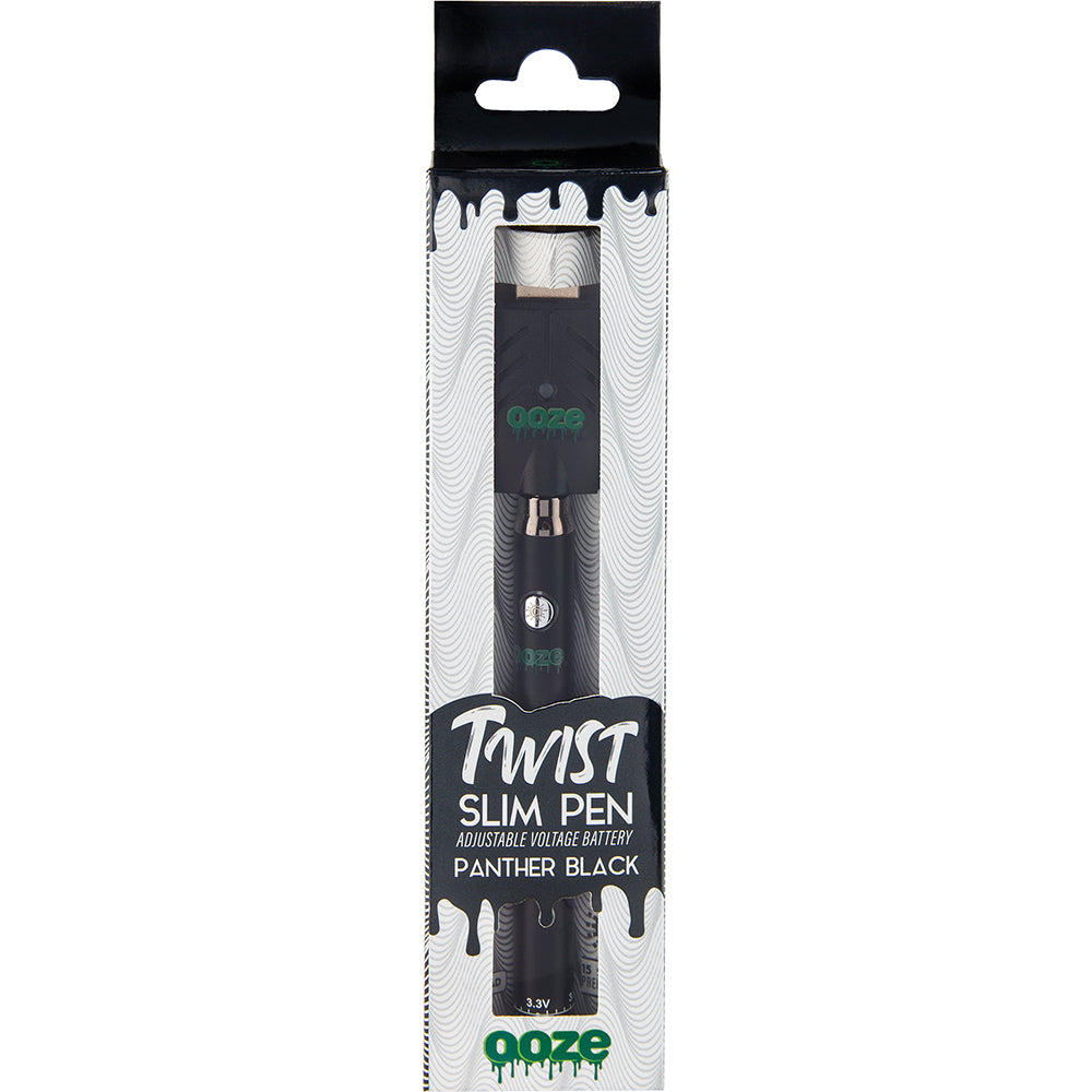 Ooze Slim Twist Vape Battery (Black)