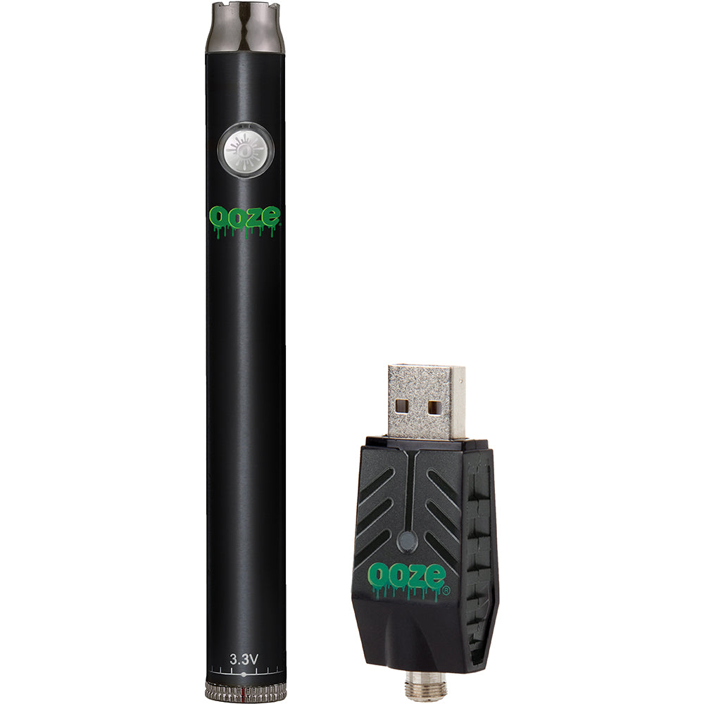 Ooze Slim Twist Vape Battery (Black)