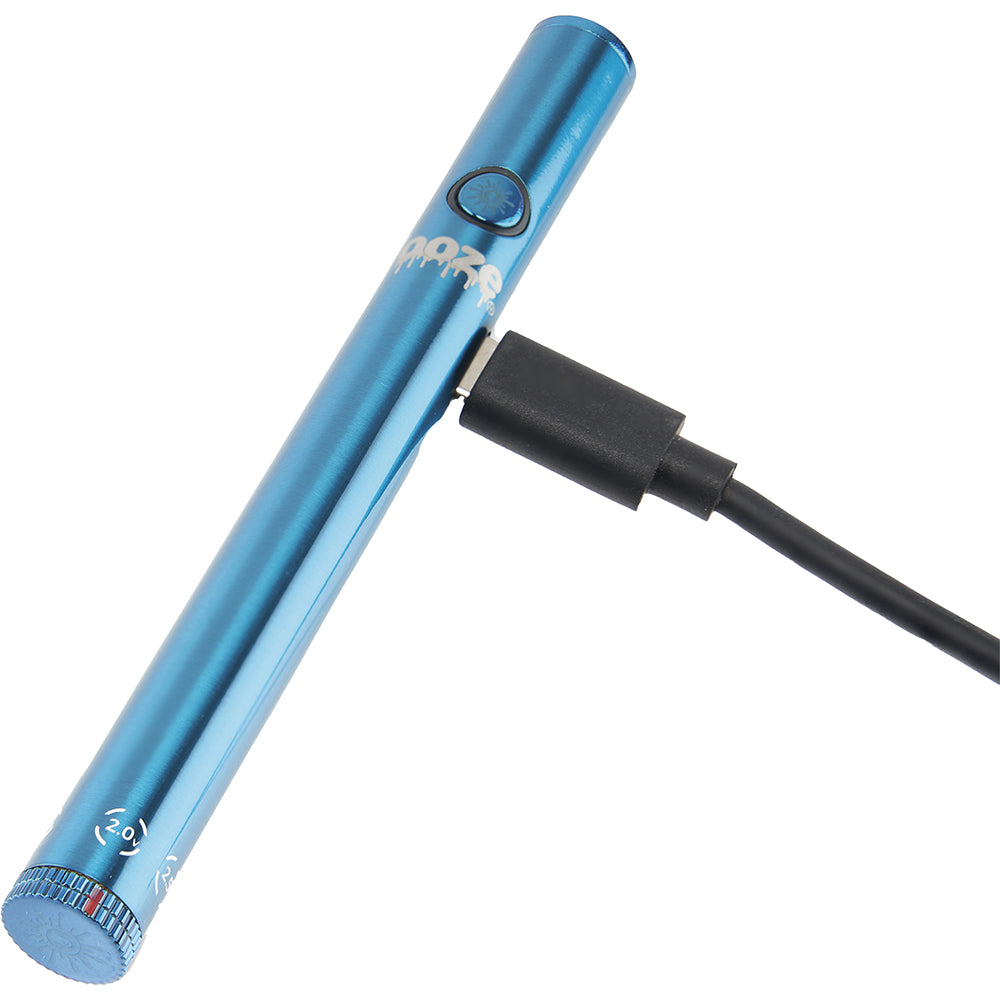 Ooze Slim Twist Vape Pen Battery 2.0 (Blue)
