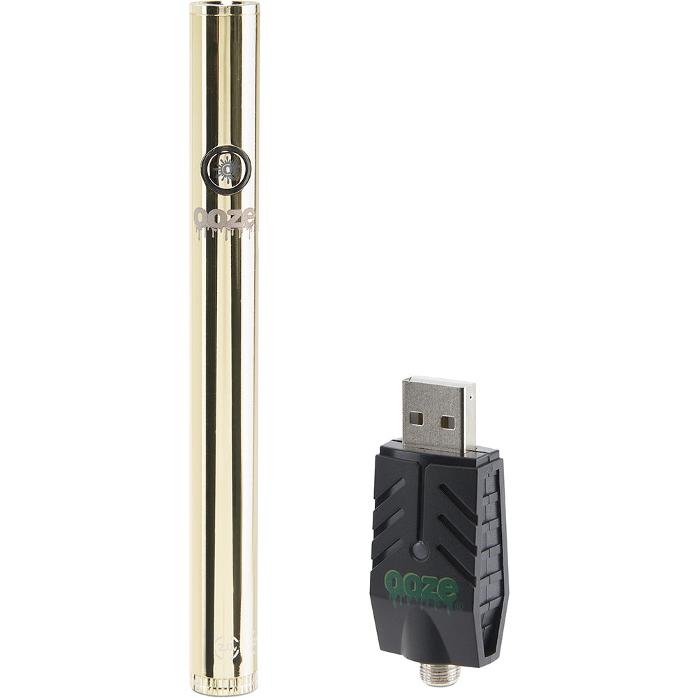 Ooze Slim Twist Vape Pen Battery 2.0 (Gold)