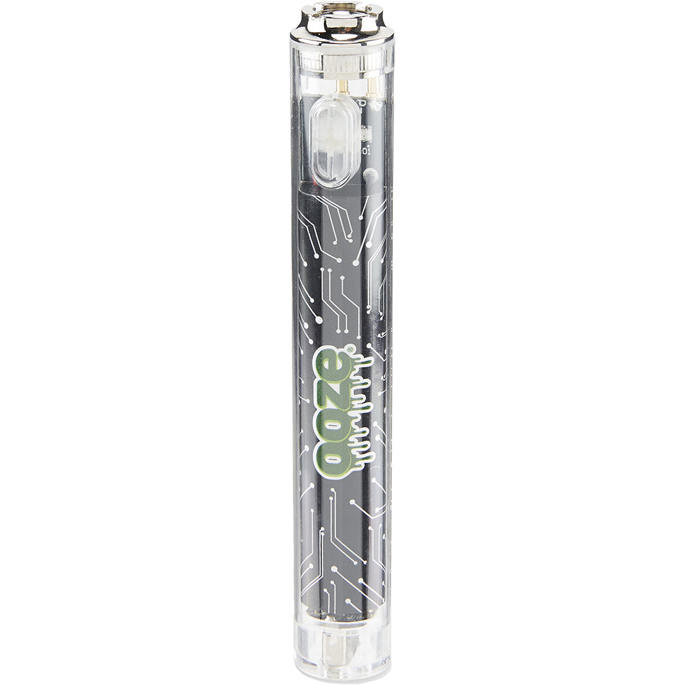 Ooze Slim Clear Pen Battery and Charger black 