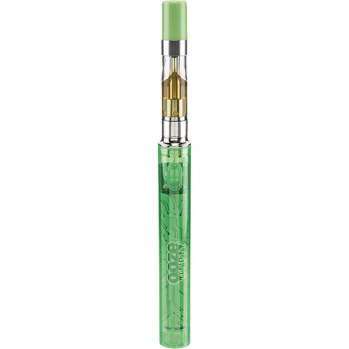 Ooze Slim Clear Pen Battery and Charger green