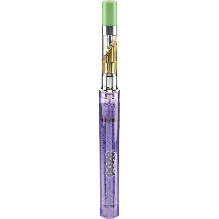 Ooze Slim Clear Pen Battery & Charger (Purple)