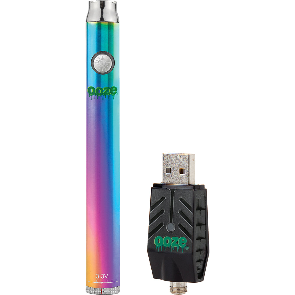 Ooze Slim Twist Vape Battery (Rainbow)