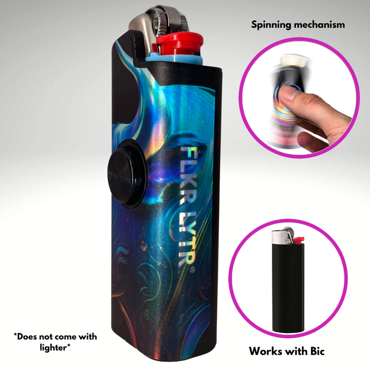 Fidget Spinner Lighter Case (Taurus)