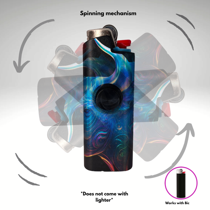 Fidget Spinner Lighter Case (Taurus)