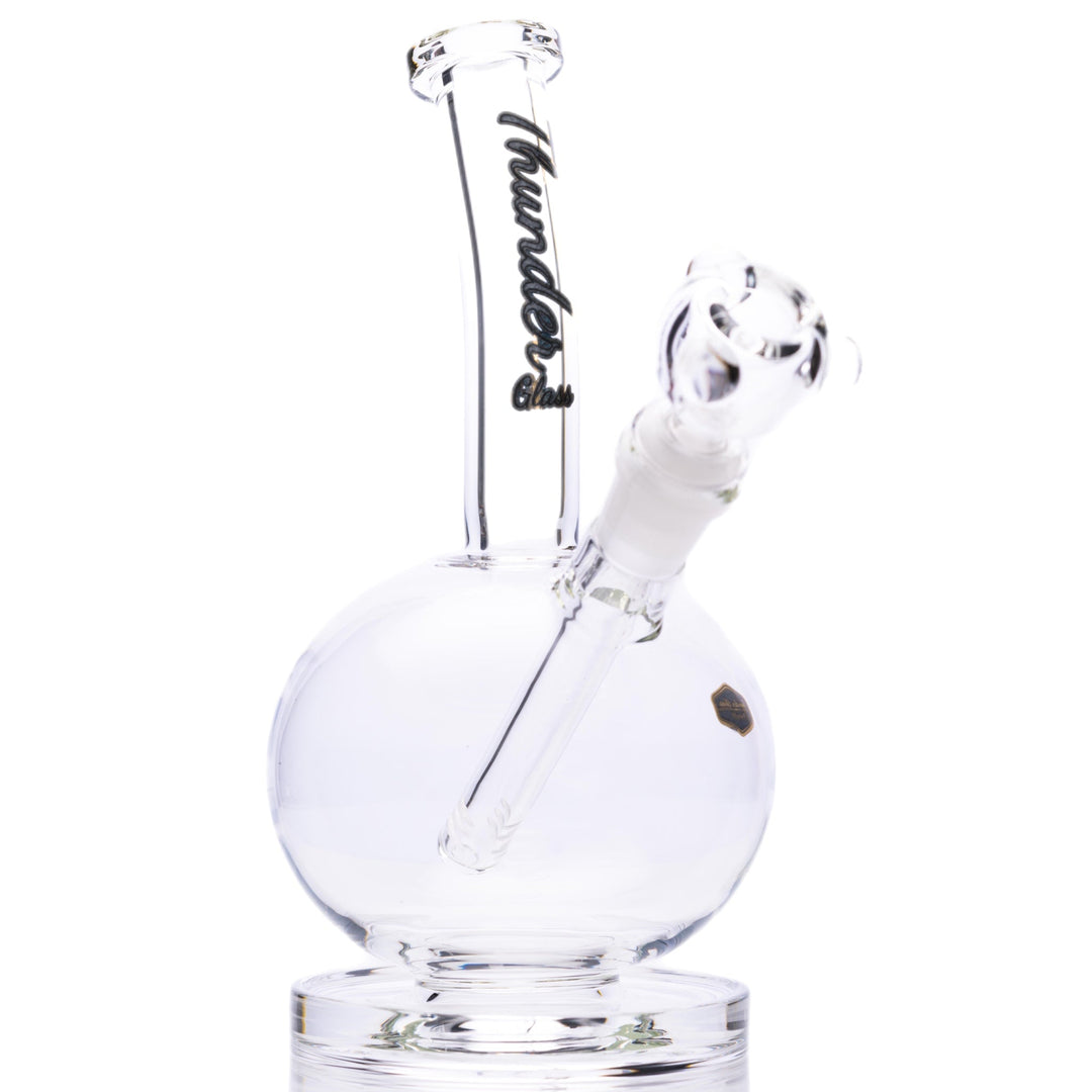 Thunder Glass 45 Degree Bubbler Base Left Side