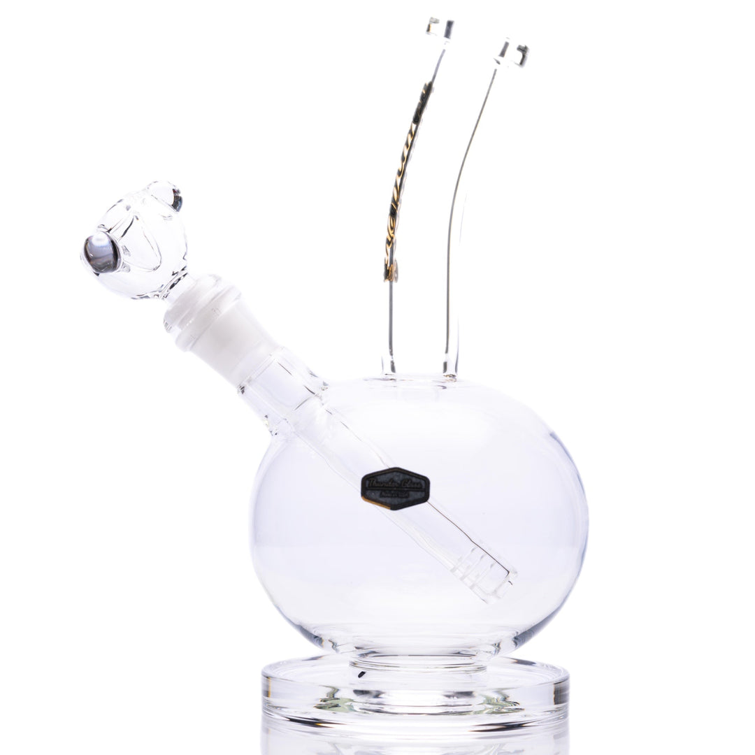 Thunder Glass 45 Degree Bubbler Base Side