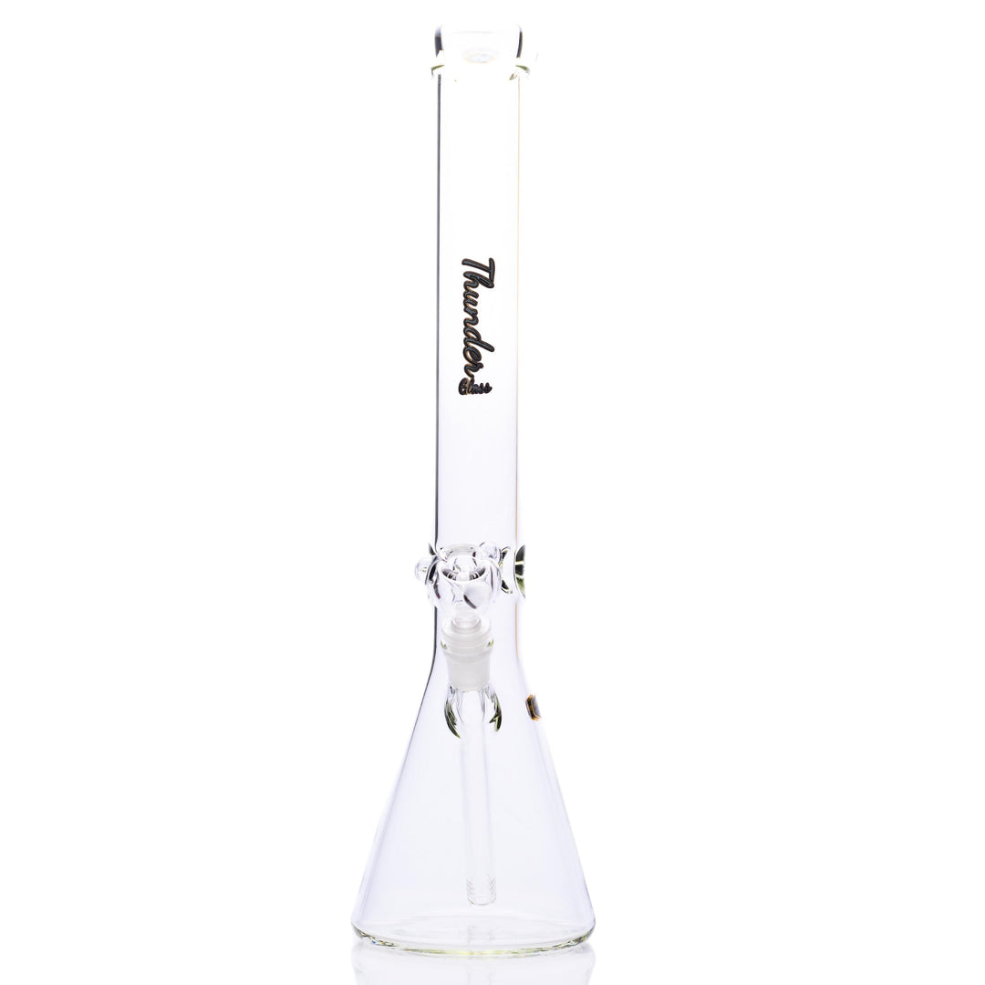 Thunder Glass Large Beaker Bong Sandy black