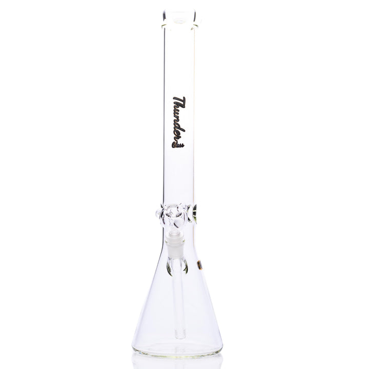 Thunder Glass Large Beaker Bong Sandy black