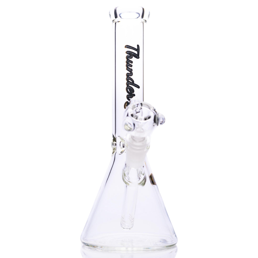 Thunder Glass Small Beaker Bong Front