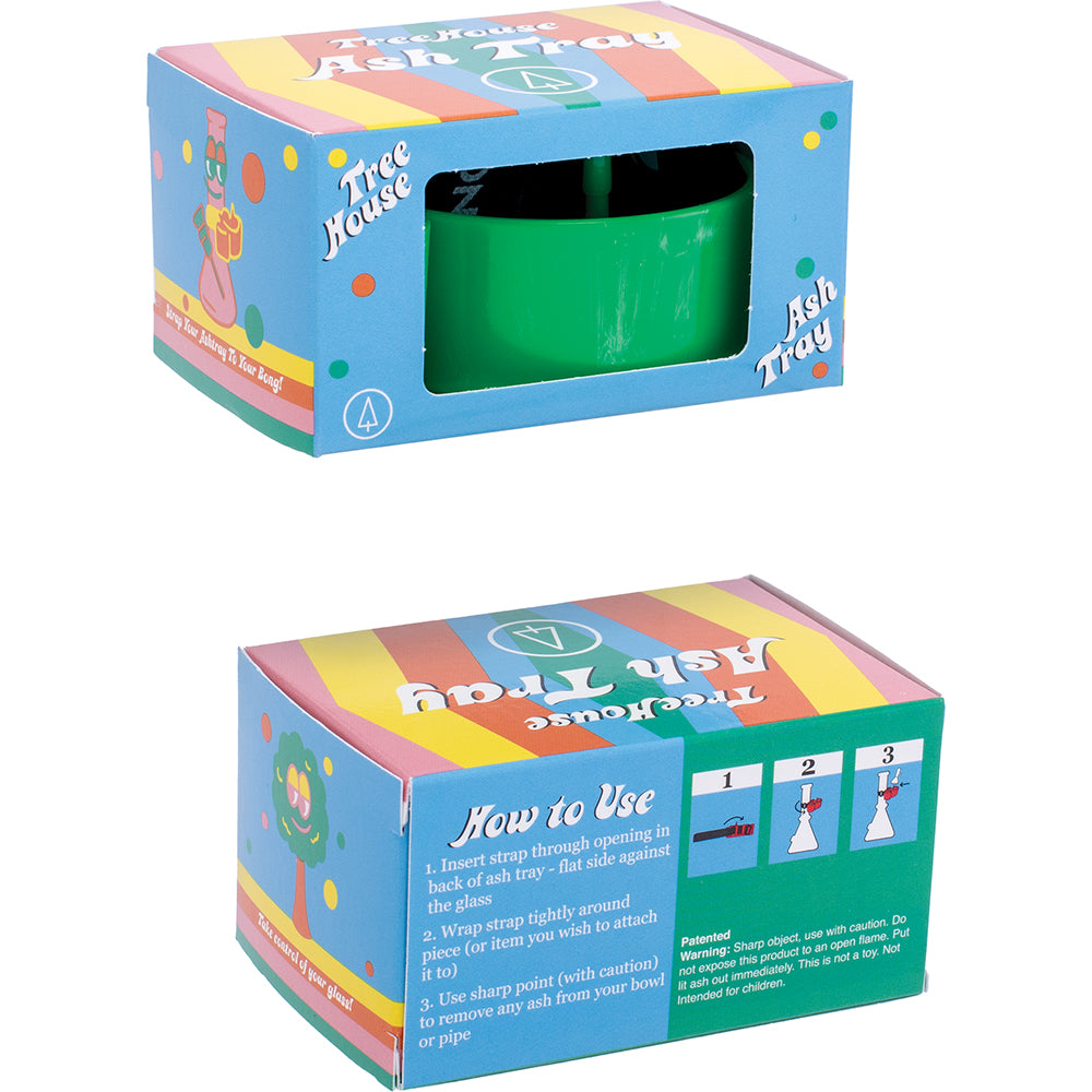 treehouse green box packaging front and back