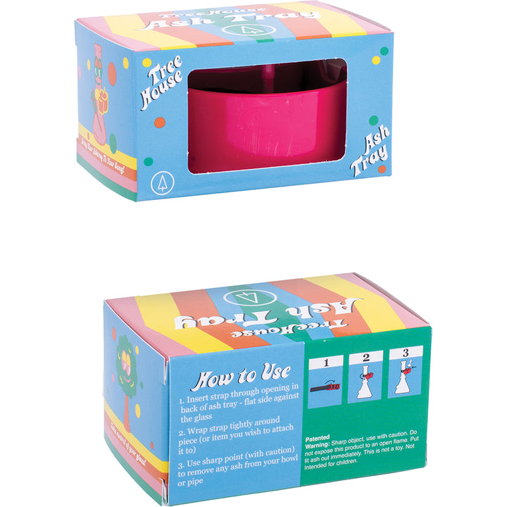 treehouse pink box packaging back and front