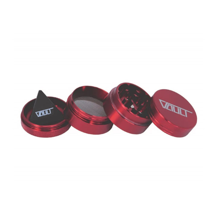Vault 4-Piece Grinder 2" (Red)