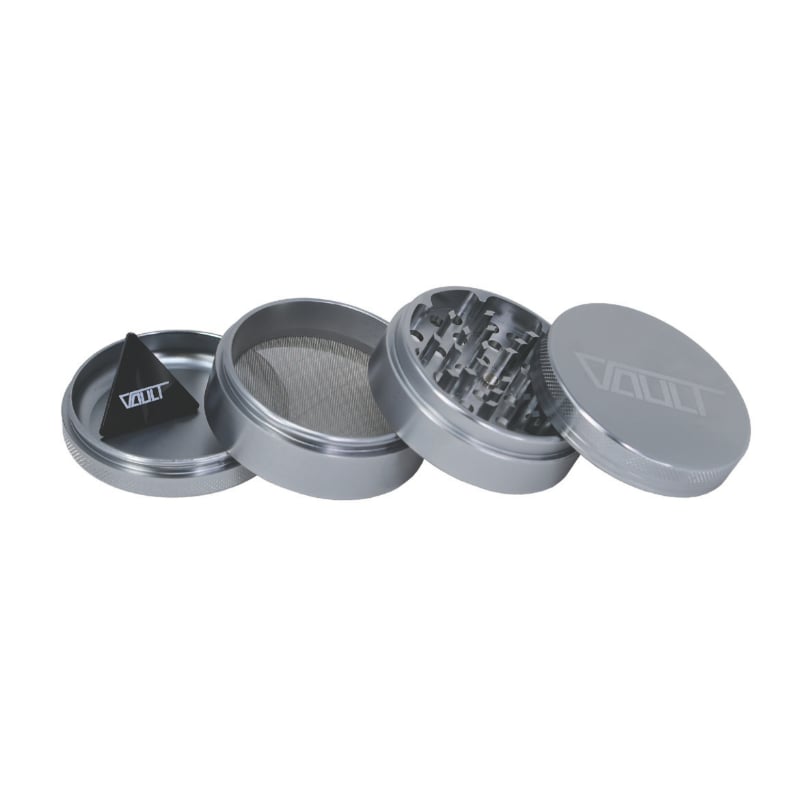Vault 4-Piece Grinder 2" (Silver)