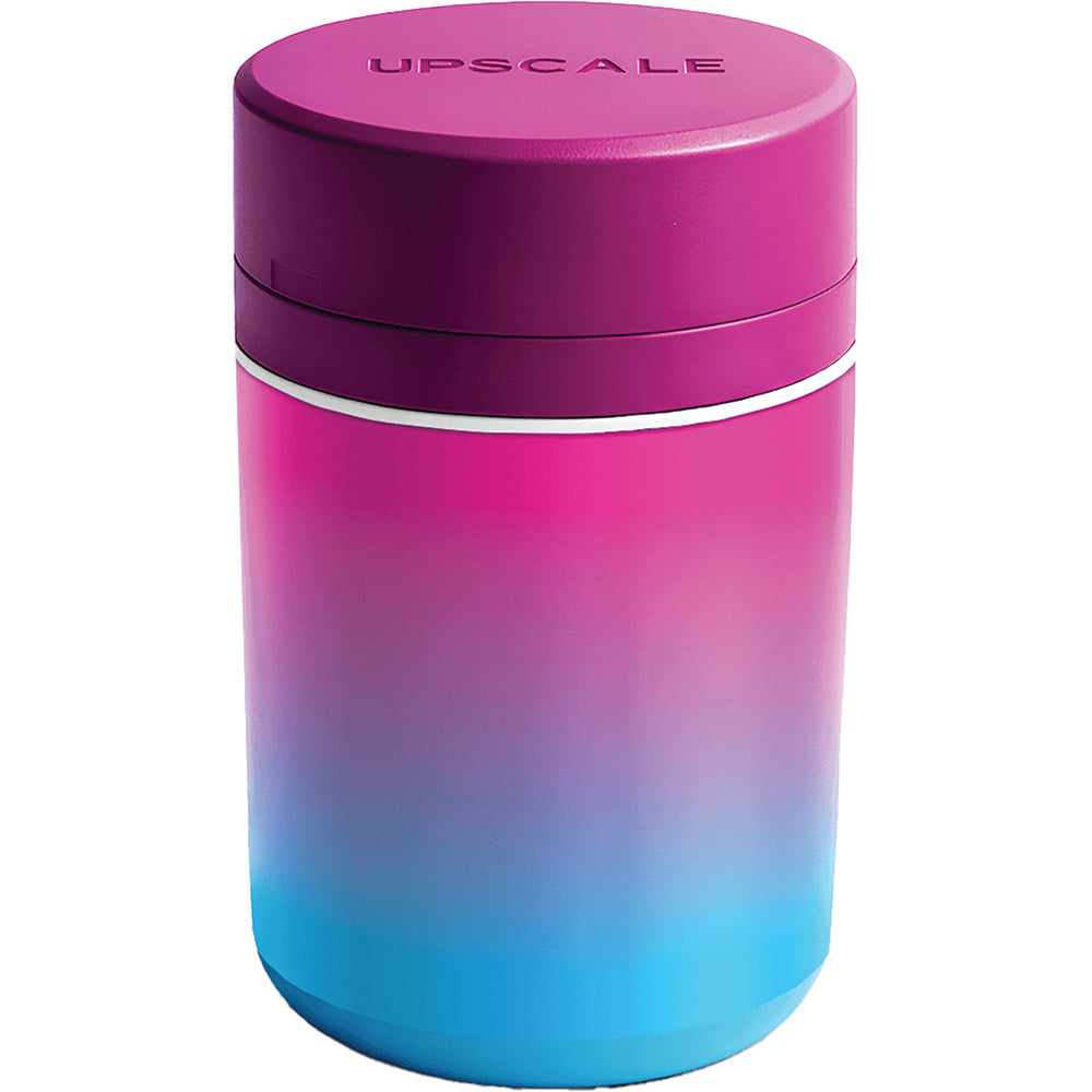 Upscale Storage Jar with built in Scale (Pink/Blue)