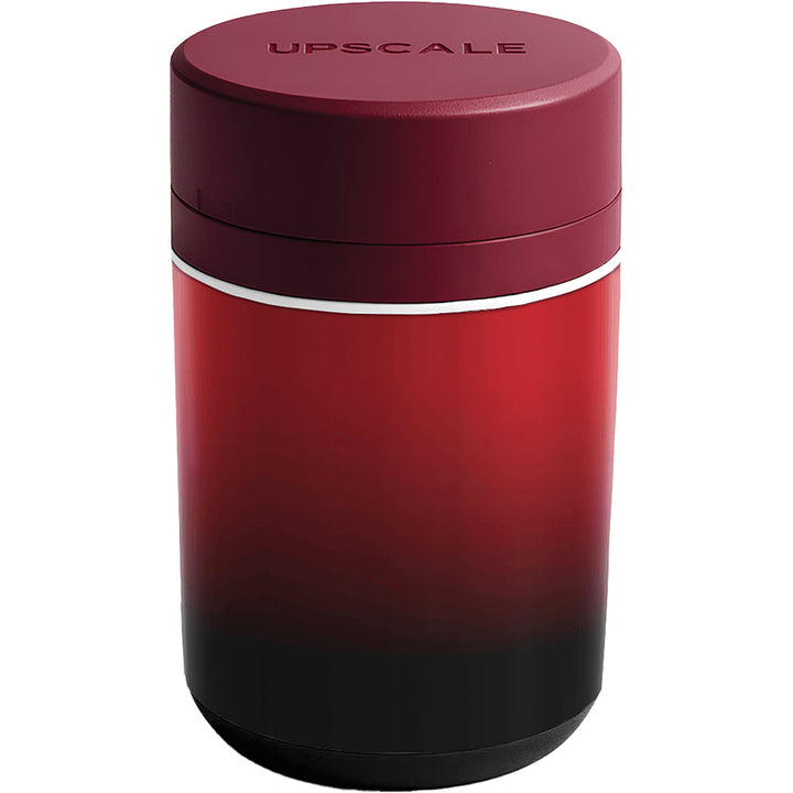 Upscale Storage Jar with built in Scale (Red/Black)