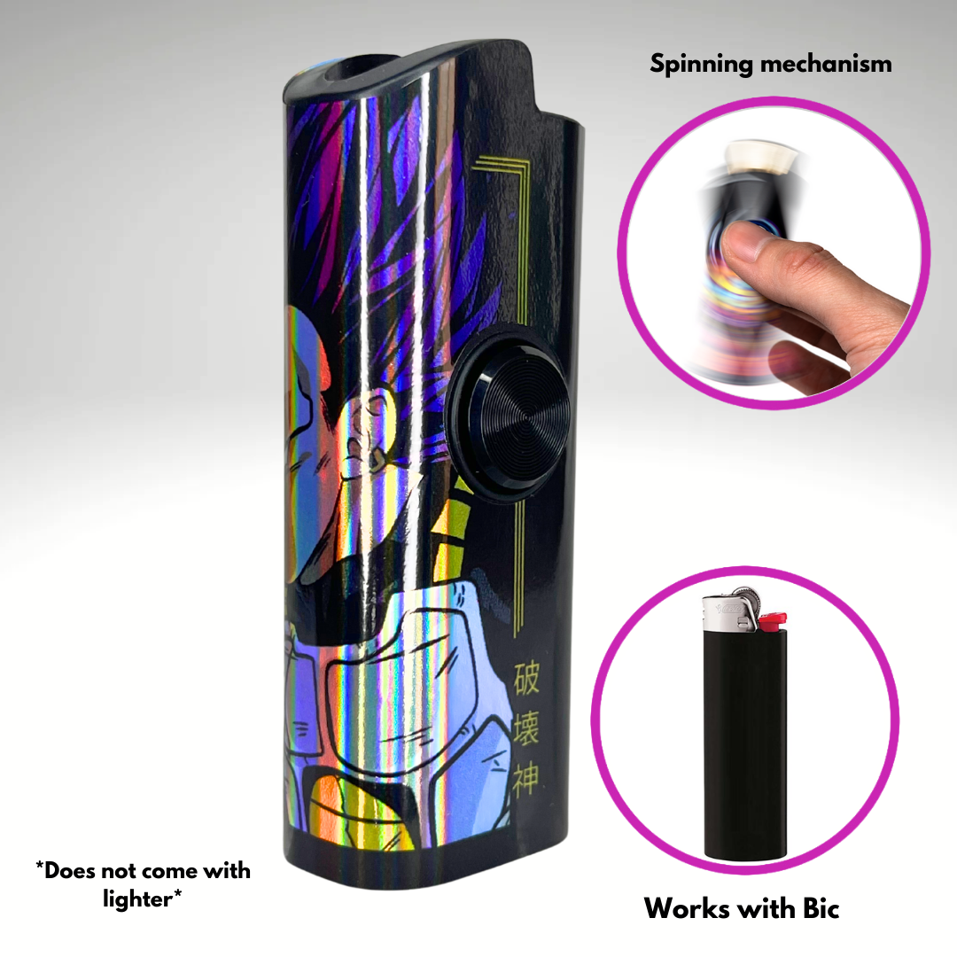 Fidget Spinner Lighter Case (EU Vegita)
