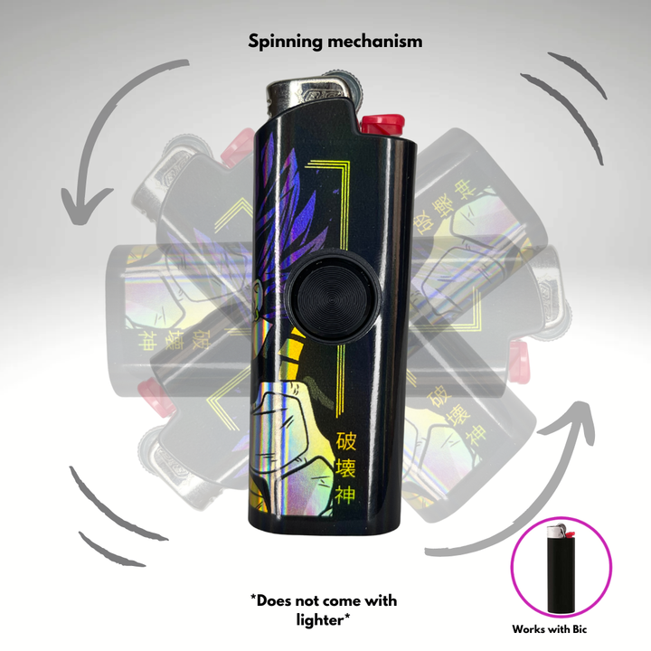 Fidget Spinner Lighter Case (EU Vegita)