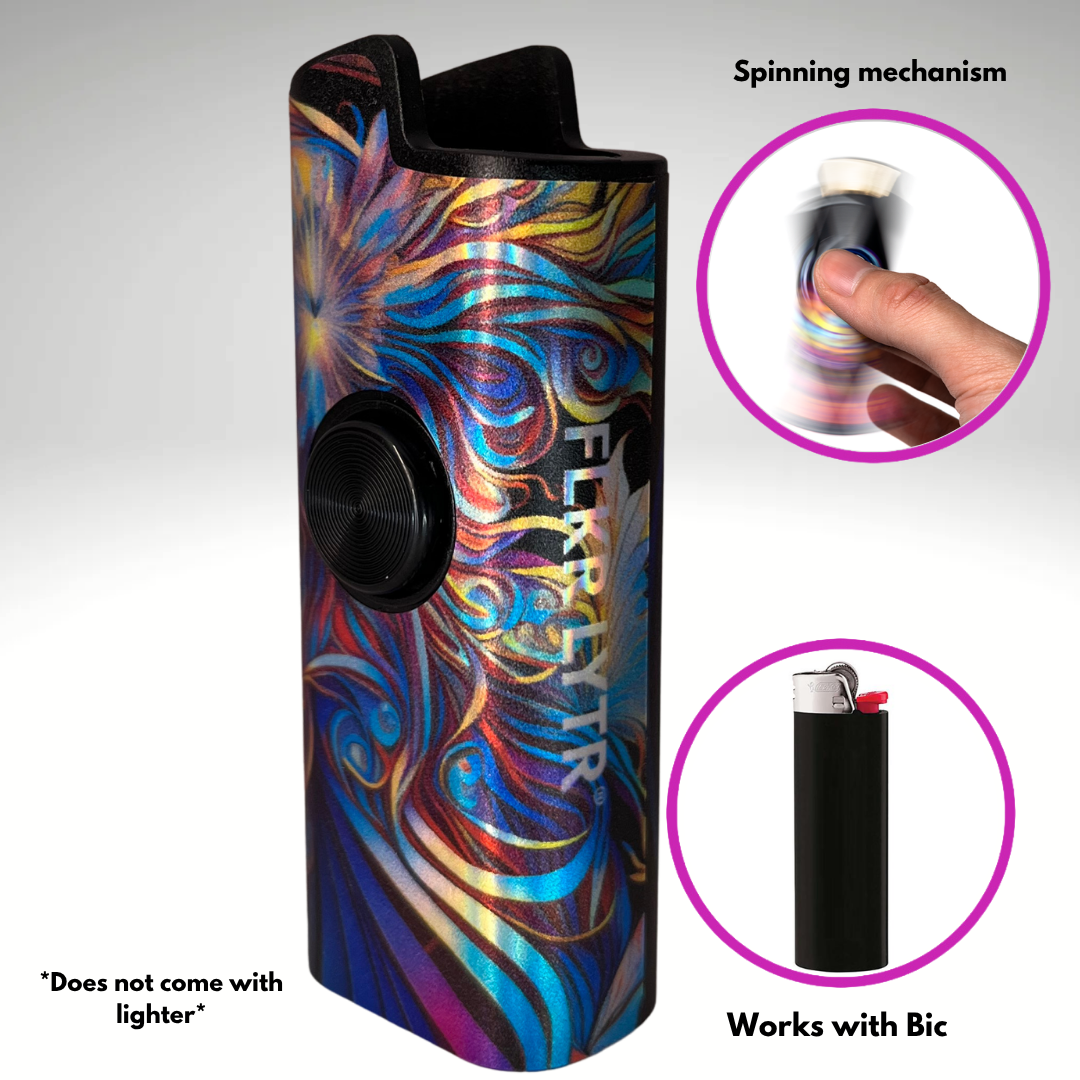 Fidget Spinner Lighter Case (Virgo)