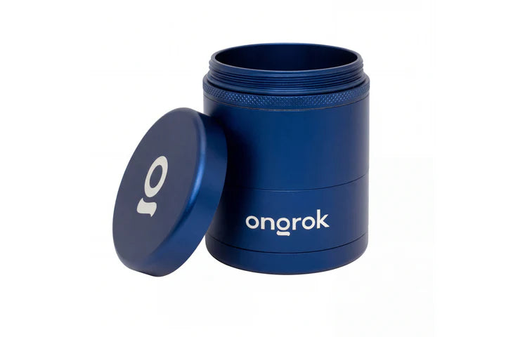 Ongrok 5-Piece Toothless Grinder 2.2" (Blue)