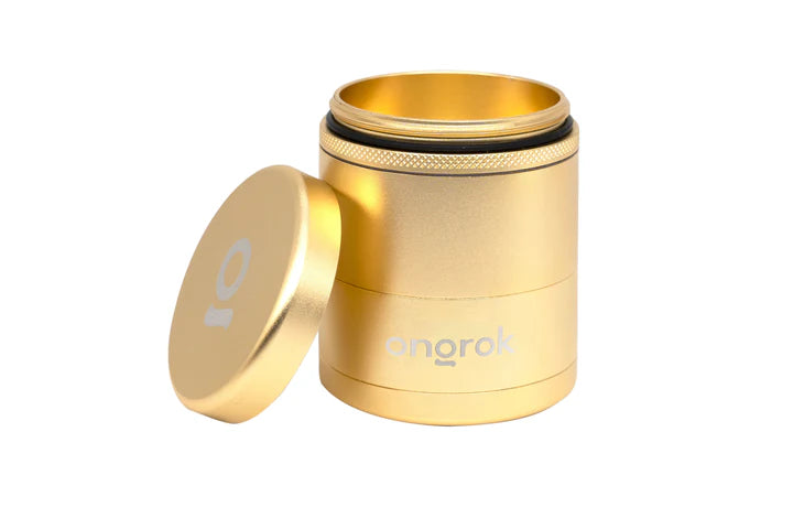 Ongrok 5-Piece Toothless Grinder 2.2" (Gold)