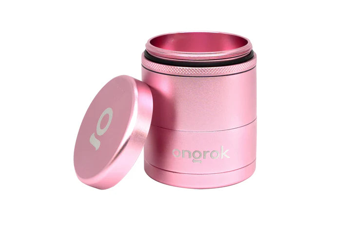 Ongrok 5-Piece Toothless Grinder 2.2" (Rose Gold)