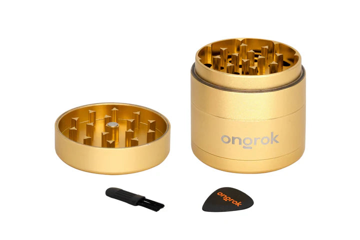 Ongrok 4-Piece EZ Grinder 2.2" (Gold)