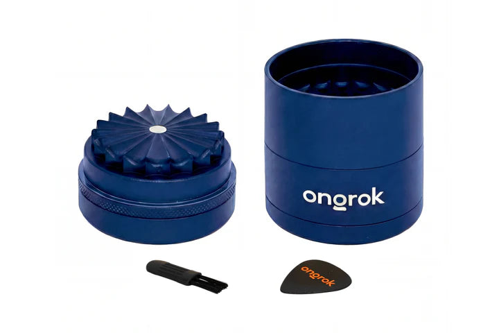 Ongrok 5-Piece Toothless Grinder 2.2" (Blue)