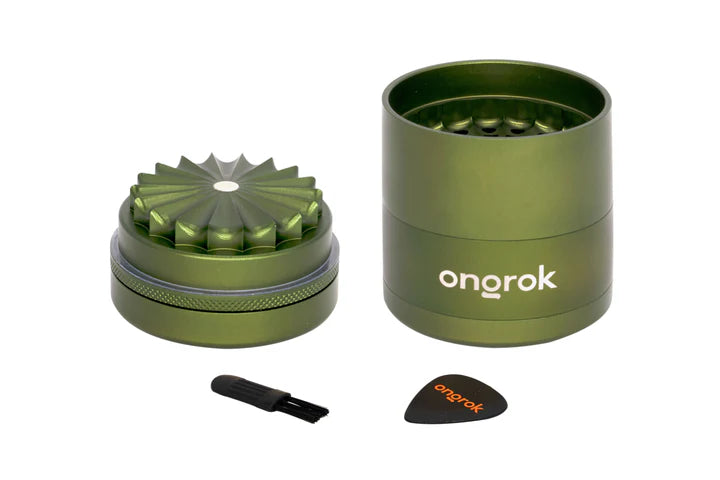 Ongrok 5-Piece Toothless Grinder 2.2" (Green)