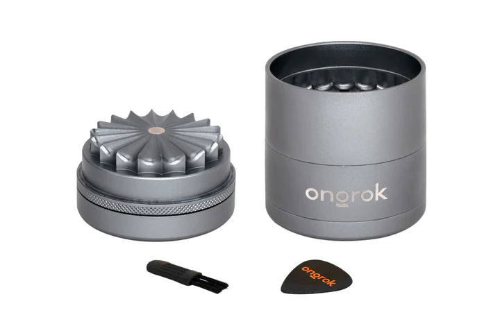 Ongrok 5-Piece Toothless Grinder 2.2" (Gun Metal)