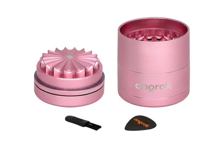 Ongrok 5-Piece Toothless Grinder 2.2" (Rose Gold)
